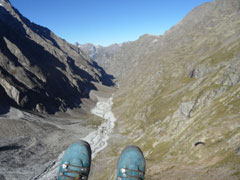 Je vais voler tout ça ! regardez l'ombre du parapente  à droite !
