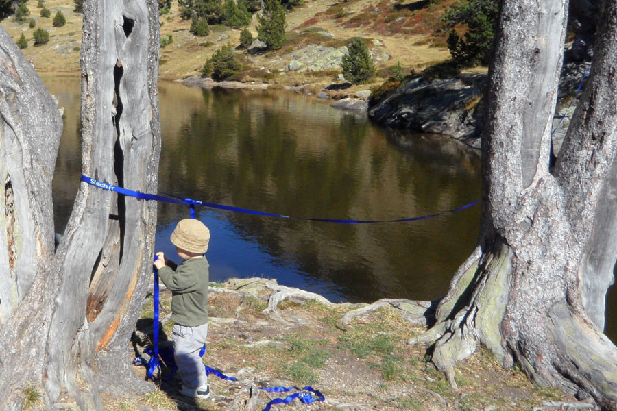 Slackline lac Achard