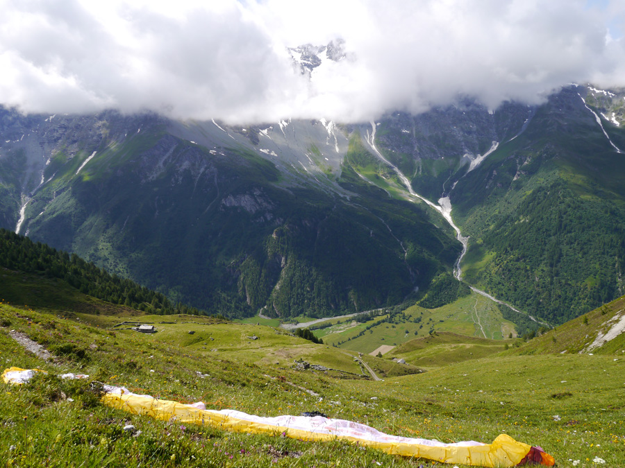 parapente Peisey-Nancroix