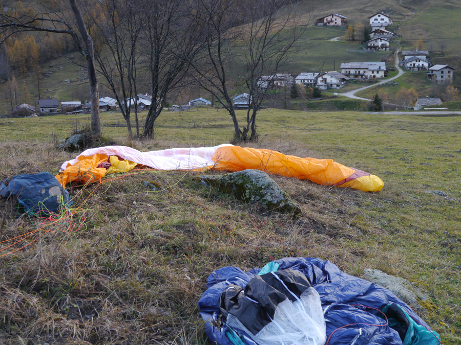 parapente et parachute