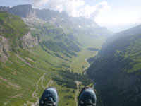 vol montagne Clariden
