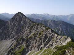 la crête qui va au Geissalphorn