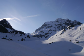 Becca du Lac, col de la Sassière et Bec de l'Ane