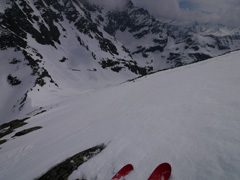 début du ski