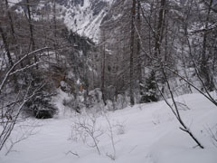 première pente