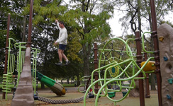 vidéo comme de la slackline