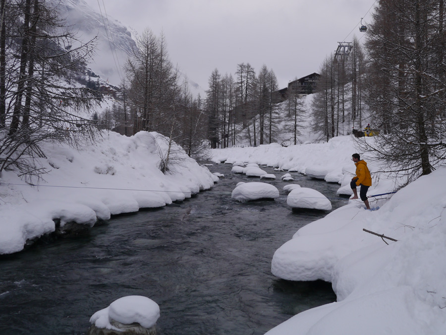 slackline Zermatt