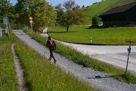 Emmanuel qui finit de courir