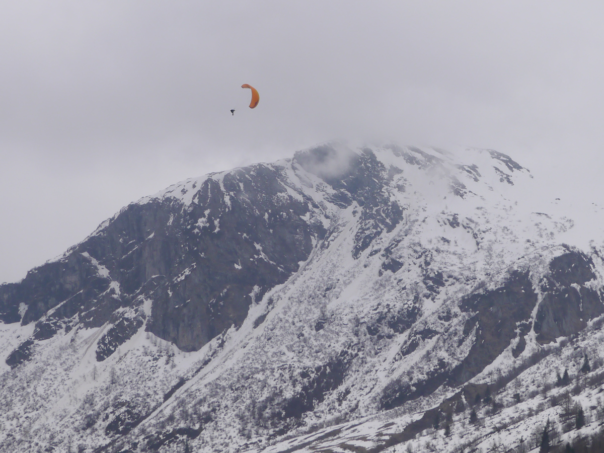 parapente Les Lanches, Peisey-Nancroix