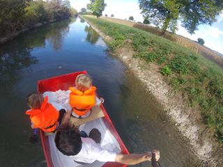 Bateau canal Rhin Alsace