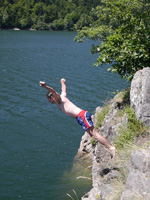 plongeon lac de Kruth Wildenstein
