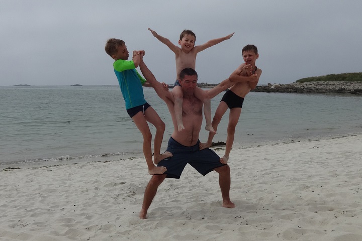 cirque à la plage Sainte Marguerite