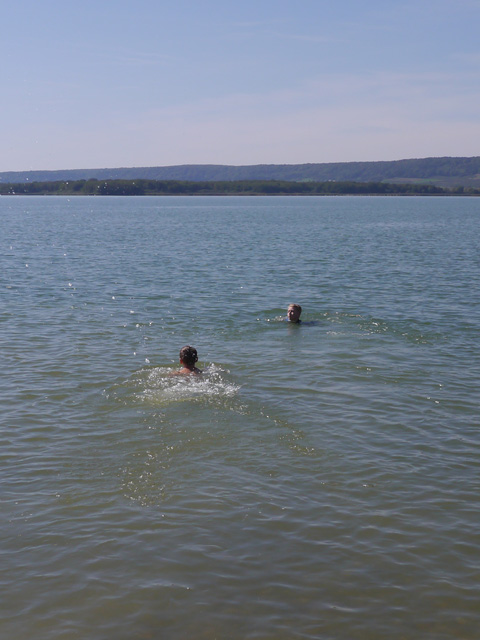 baignade lac de Madine