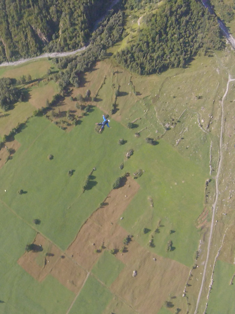 autolargage parapente - parachute