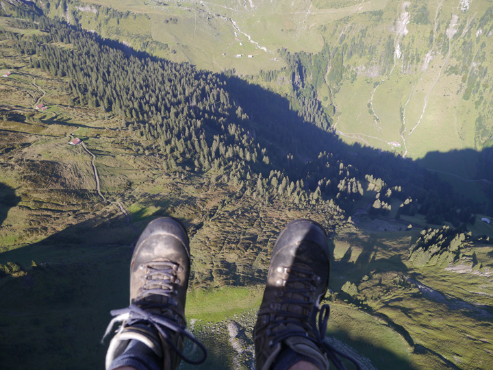 rando parapente Fläschenspitz