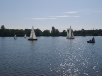 une régate avec de grands bateaux !
