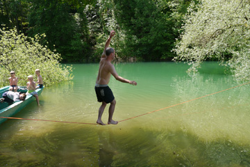 waterline lac de Chalain