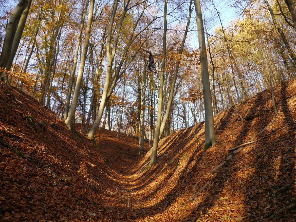 slackline Kaiserstuhl