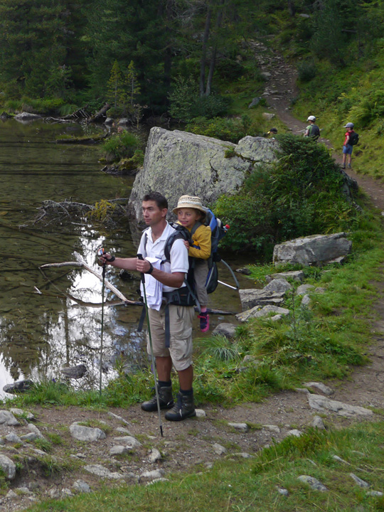 Stella et son papa sherpa !