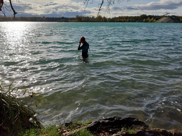 Nage eau libre Burkheimer Baggersee