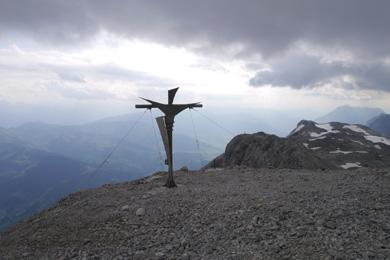 Croix au sommet du Hochkönig