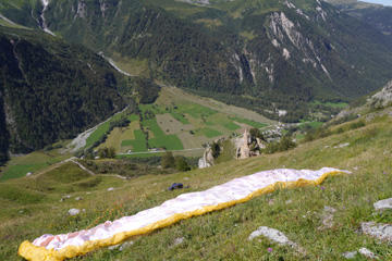 rando parapente Peisey-Nancroix