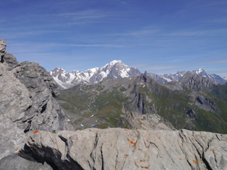 vue sur le Mont Blanc