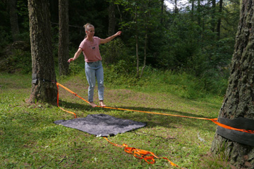 slackline Sabina