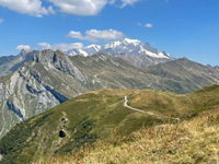 Beaufortain, Roc du Vent et Mont Blanc