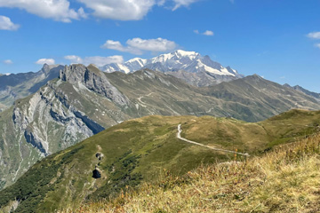 Beaufortain, Roc du Vent et Mont Blanc