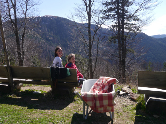...face au Belchen.