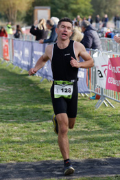 arrivée course à pied triathlon