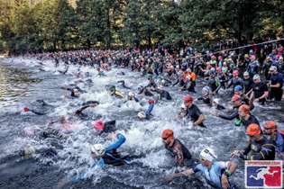 départ triathlon