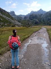 Objectif en vue au loin là-bas !