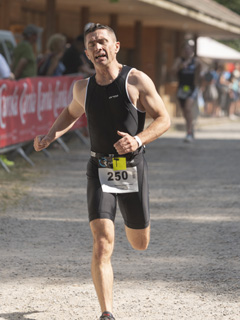 Emmanuel arrivée course à pied