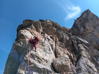 Escalade Aiguille Petit Arcelin
