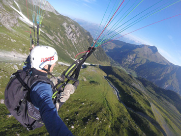 parapente montagne