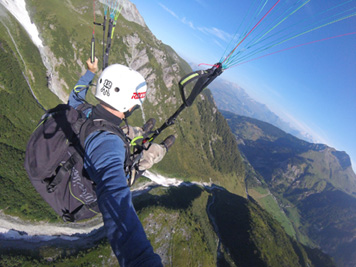 vol rando parapente