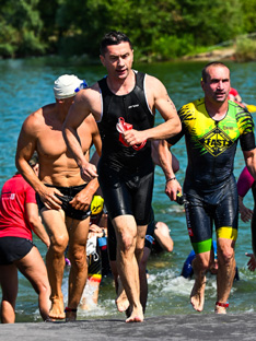 fin natation triathlon