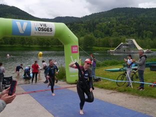 fin natation et courir vers T1