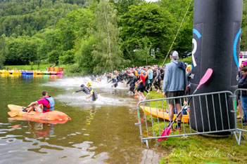 départ triathlon