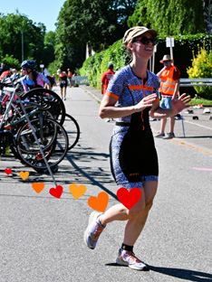 Sabina triathlon T2