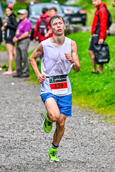 Triathlon Trithur arrivée Félix