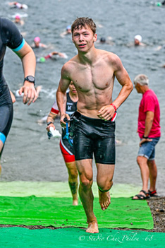 Sortie natation triathlon Trithur Félix