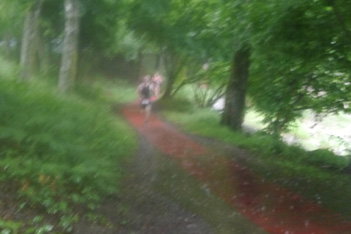 Triathlon Trithur course à pied Emmanuel