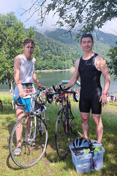 Triathlon Trithur Félix et Emmanuel