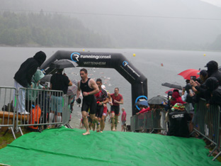Sortie natation triathlon Trithur Emmanuel