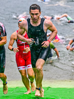 Triathlon Félix et papa :-)