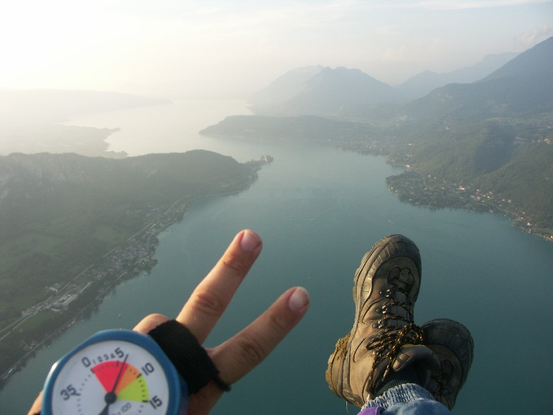 parapente lac d'Annecy