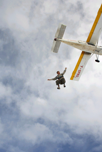 parachute avion Pilatus